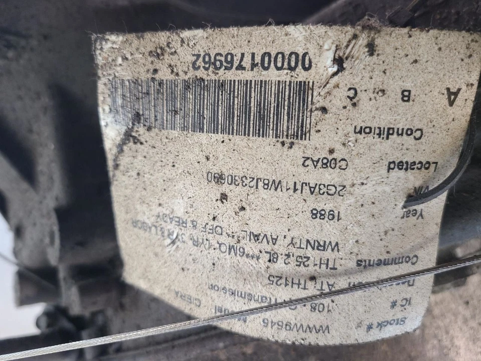 Automatic Transmission TH125 Opt MD9 Fits 88-95 CENTURY 1295557 Foto 1 de 4