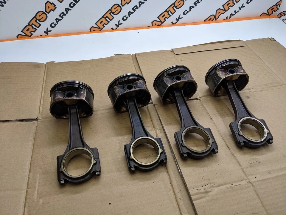 2007 JEEP GRAND CHEROKEE WK 5.7 HEMI PISTONS PISTON CONNECTING ROD RODS 4X - Image 1 of 4