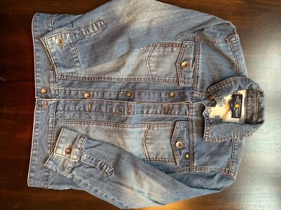 Lucky denim jacket boy’s small (great condition) - Image 1 of 4