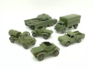 Dinky Toys GB Military SB 1/43 1/50 - Lot Of 6 Models Including 651 643 673 - Picture 1 of 3