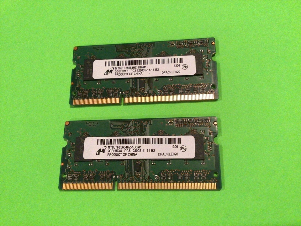 Apple 2 ( Count )  MAC Book  RAM  Memory Module 2 Gigabyte - Image 1 of 1