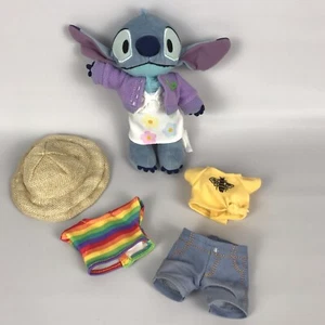 Disney nuiMOs Stitch Plush + Outfits Clothes Hat Lot Lilo & Stitch Toy Doll - Picture 1 of 6