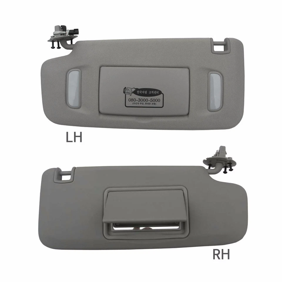 Juego de 2 parasol interior diestro+derecho gris piezas OEM para GM Chevrolet Cruze 2008-2013 Foto 1 de 1