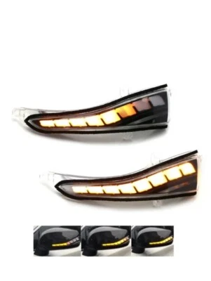Luces de espejo de señal de giro LED RGB para lámpara de flujo Infiniti Q30 Q50 Q60 QX50 QX70 Foto 1 de 4