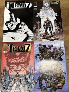 Team 7 Complete Mini Series #1A, 2, 3 & 4 (1994/5) VF/NM Image Whilce Portacio - Picture 1 of 5