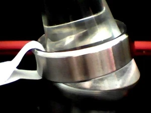 Awesome Brushed Stainless Steel Metal Men's Stylish Band Size 13 - Picture 1 of 3