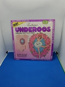 Vintage Ballerina Underoos 1982 - Underwear & T-Shirt 1982 X-Small (2-4) - Picture 1 of 10