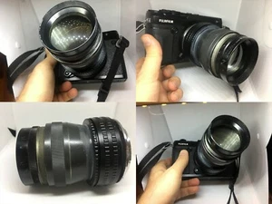 Custom Modified Projection lens 110mm + GFX adapter for Fuji 50S,100,Fujifilm,GF - Picture 1 of 12