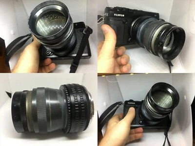 Custom Modified Projection lens 110mm + GFX adapter for Fuji 50S,100,Fujifilm,GF - Image 1 of 4