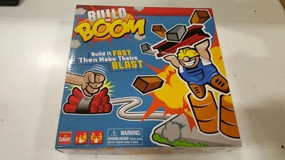 Build Or Boom Board Game Goliath STEM Building Structures *Minor Box Damage* - Image 1 of 3