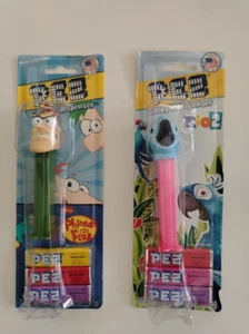 Lot of 2 Pez Candy & Dispenser Phineas and Ferb / Rio 2 - Picture 1 of 5