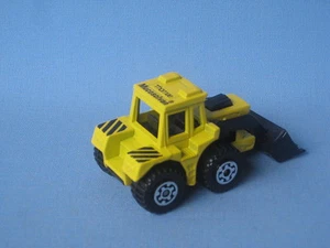 Matchbox Tractor Shovel Digger Mucosolvan Lemon Rare German Promo UB Toy 70mm - Picture 1 of 1