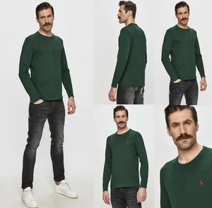 Polo Ralph Lauren Longsleeve Shirt T-shirt Sweatshirt Sweater Custom Slim Fit L - Picture 1 of 13