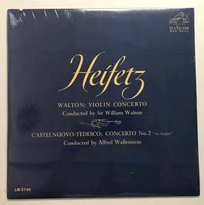 HEIFETZ: Walton Violin concerto (Vinyl LP Record Sealed) - Imagen 1 de 2
