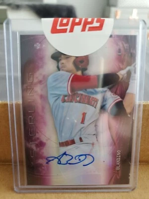 ALEX BLANDINO 2014 Topps Bowman Sterling Autograph #58/99 - Image 1 of 2