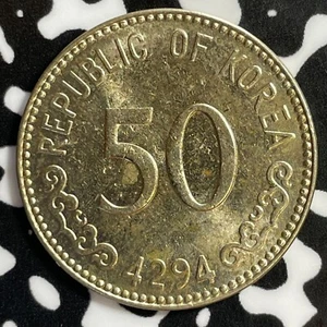 KE 4294 (1961) Korea 50 Hwan Lot#E3517 High Grade! Beautiful! - Picture 1 of 2