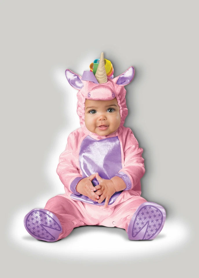 COSTUME INCHARACTER PINK UNICORNO TOP QUALITY 18/24 MESI - Immagine 1 di 1