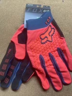 Fox Racing Defend Gloves Pink X-Large  Motorcycle Motocross Dirt Bike Glove Race - Image 1 of 4