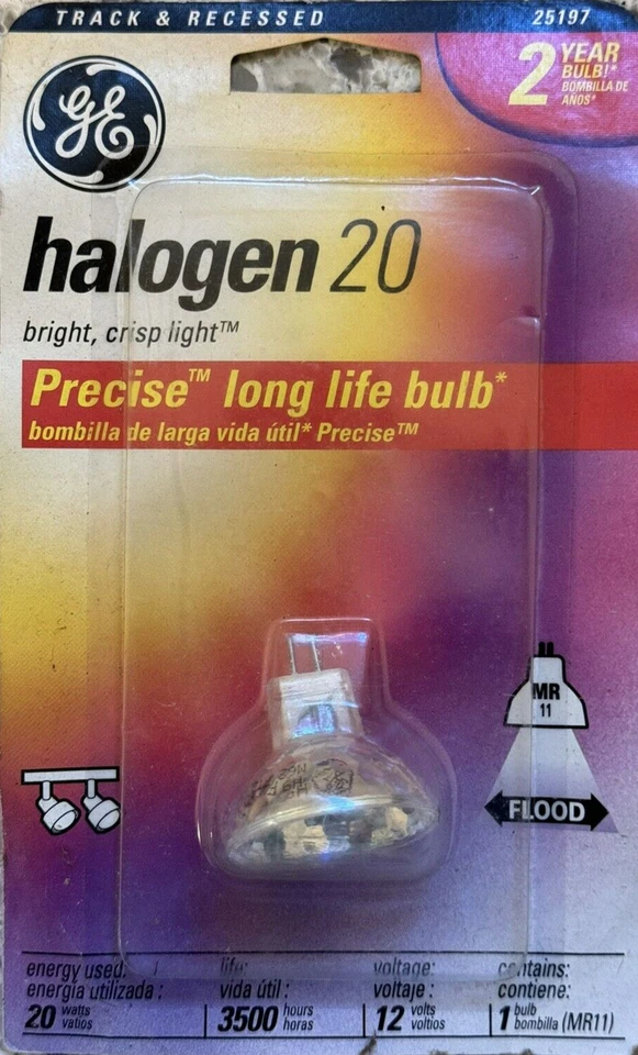 GE 10-Watt 12-Volt Old Style MR11 Reflector Flood Light for Track & Recessed - Image 1 of 1