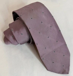 ROBERT TALBOTT FOR BEECROFT & BULL LTD Herrenkrawatte 100 % Seide Krawatte Rosa Mauve - Bild 1 von 7