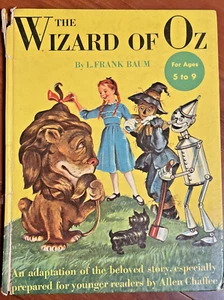 The Wizard Of Oz By L. Frank Baum’s Large HC Picture Book Grosset & Dunlap 1962 - Foto 1 di 12