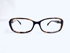 Michael Kors Brown Amber Tortoise Rectangular Eyeglasses Mk217 226 54 16 130