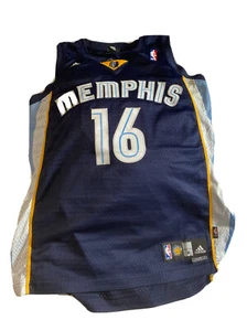 Pau Gasol Adidas NBA Basketball Mens Sz M Jersey Memphis Grizzlies - Picture 1 of 5