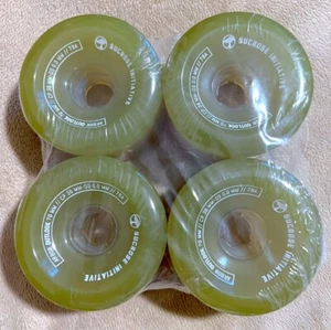 4 New ARBOR Longboard Wheels Outlook Fusion - 70mm 78A - Ghost Green SEALED - Picture 1 of 4