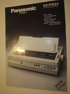 Panasonic printer brochure - retro computing - Picture 1 of 2