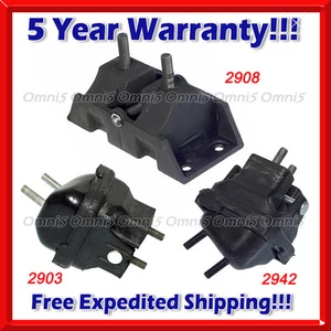 M196 Fits 1998-2004 Chrysler Concord/Dodge Intrepid 2.7L Motor & Trans Mount 3pc - Picture 1 of 6