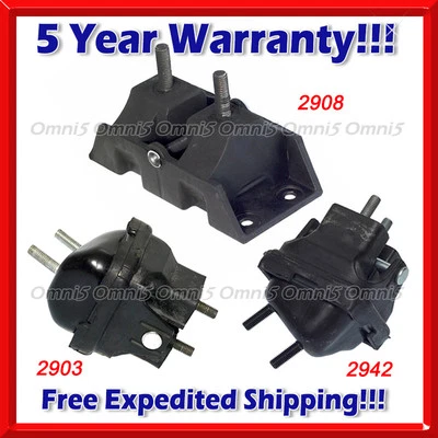 M196 para Chrysler Concord/Dodge Intrepid 1998-2004 motor de 2,7 L y montaje de transmisión 3 piezas Foto 1 de 4