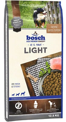 BOSCH 12,5 kg Adult Light Diät Hundefutter Trockenfutter mit Geflügel - Bild 1 von 4