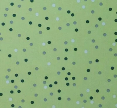 Tela de algodón Aqua Fresca varios lunares flores azul verde abril Cornell por comprar Foto 1 de 4