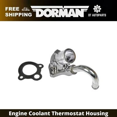 Carcasa termostato refrigerante motor Dorman V8 5,7 L Pontiac Phoenix 1977 Foto 1 de 4