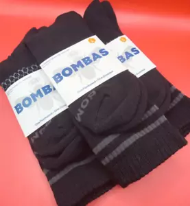 Bombas Socken Unisex Large Herren 9-13, Damen 10,5-13 3 Paar NEU halbhoch - Bild 1 von 9