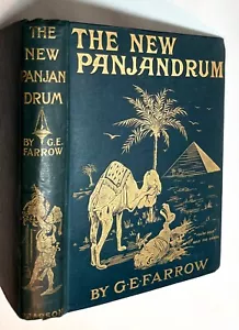 ORNATE FIRST ED ~ 1902 VICTORIAN SATIRE ~ THE NEW PANJANDRUM ~ SUPERB COPY - Foto 1 di 7