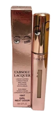 Lápiz labial líquido Lancome L'Absolu laca de larga duración color de labios 1987 niña de al lado Foto 1 de 3