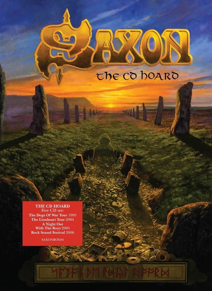 SAXON - THE CD HOARD (LIM.5CD-SET)  5 CD NEU - Bild 1 von 2