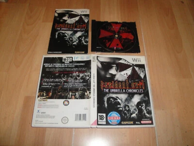 RESIDENT EVIL THE UMBRELLA CHRONICLES DE CAPCOM PARA NINTENDO Wii USADO - Imagen 1 de 2