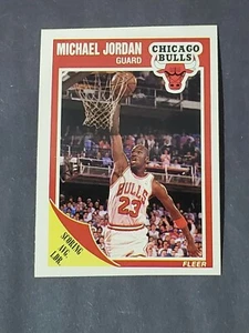 1989-90 Fleer #21 Michael Jordan Chicago Bulls Basketball Card - Picture 1 of 2