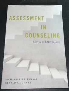 Assessment in Counseling : Practice and Applications, Paperback by Balkin, Ri... - Picture 1 of 2