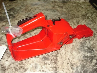 Solo 644 mango del acelerador tanque de gasolina motosierra pieza solo contenedor 470 #1  Foto 1 de 3