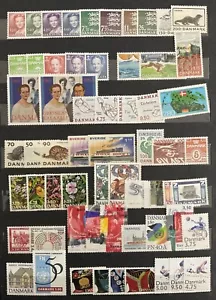 DÄNEMARK 1970-1999 ** POSTFRISCH REICHHALTIGER BESTAND +ATM 150 WERTE etc(Q6849d - Bild 1 von 2