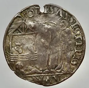 PESARO - FRANCESCO MARIA I DELLA ROVERE 1538-1574 -AG/ GROSSO RARISSIMA ! - Imagen 1 de 2
