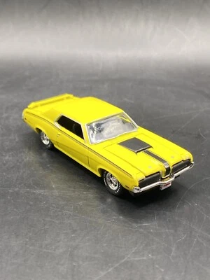 Greenlight ‘70 Mercury Cougar Eliminator 428 CJ Yellow Real Riders Barrett Toy - Image 1 of 4