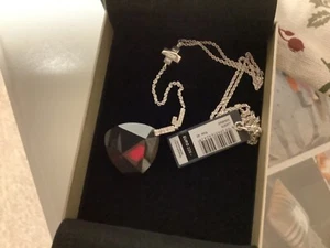 Collier Halskette Y Kette Joop JOOP! Silber 925 Stein rot RAR VTG Echtschmuck - Bild 1 von 1