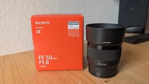 Sony SEL50F1.8F FE 50mm F1.8 distancia focal fija - Imagen 1 de 5