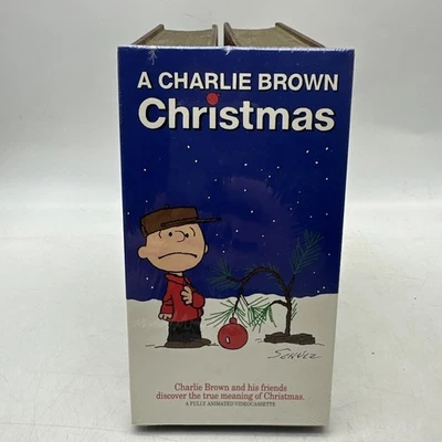 1990 Vtg A Charlie Brown Christmas VHS Tape Factory Sealed - 629 - Image 1 of 4