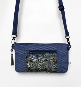 Kleine Freundin Umhängetasche, Crossbody Bag, Handarbeit, - Bild 1 von 5