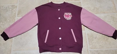 365 Niños-Garannimales Niñas Talla 8 Manga Larga A Presión Chaqueta Unicornio Foto 1 de 4